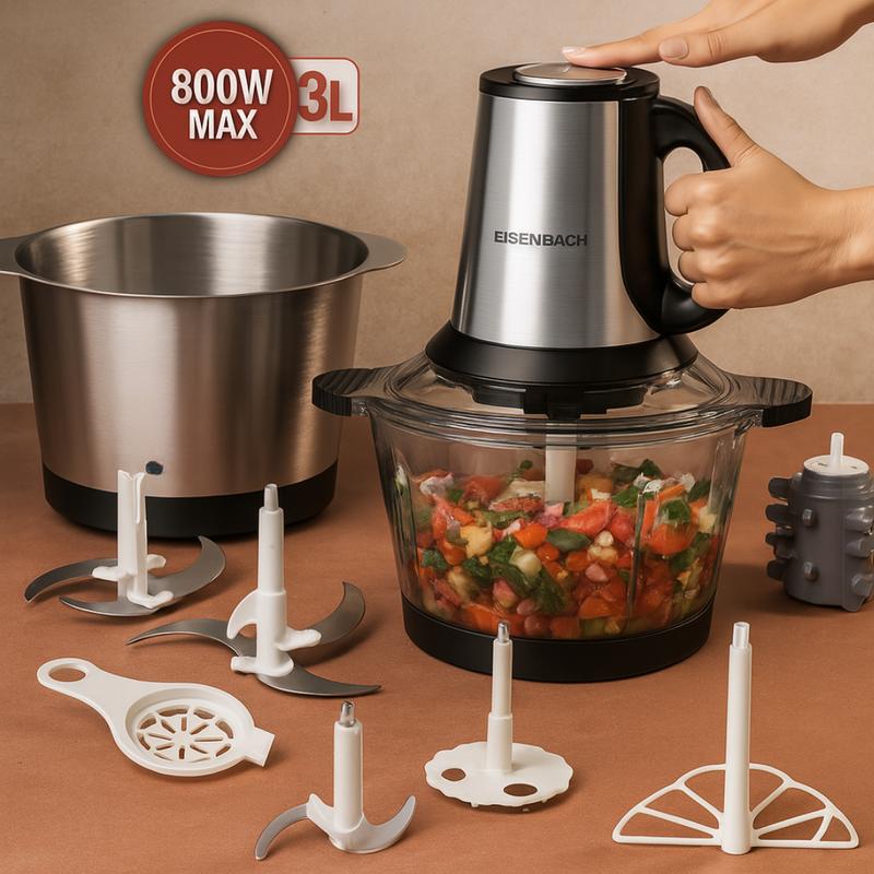 Procesador de Alimentos 3 Velocidades Elegante